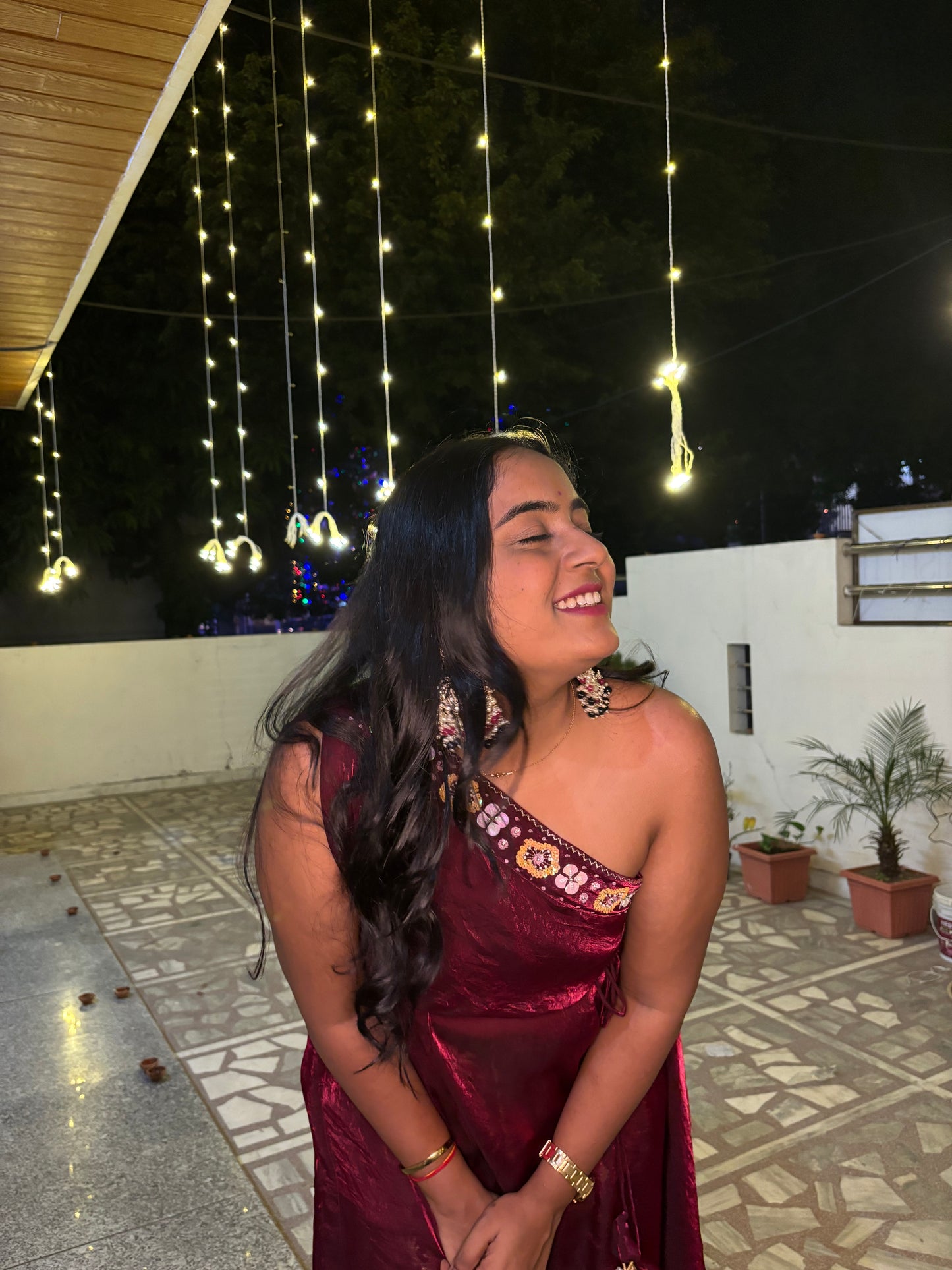 Champagne Kaftan Set