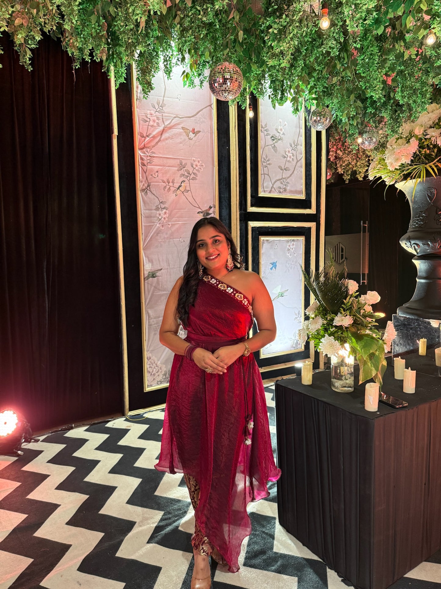 Champagne Kaftan Set