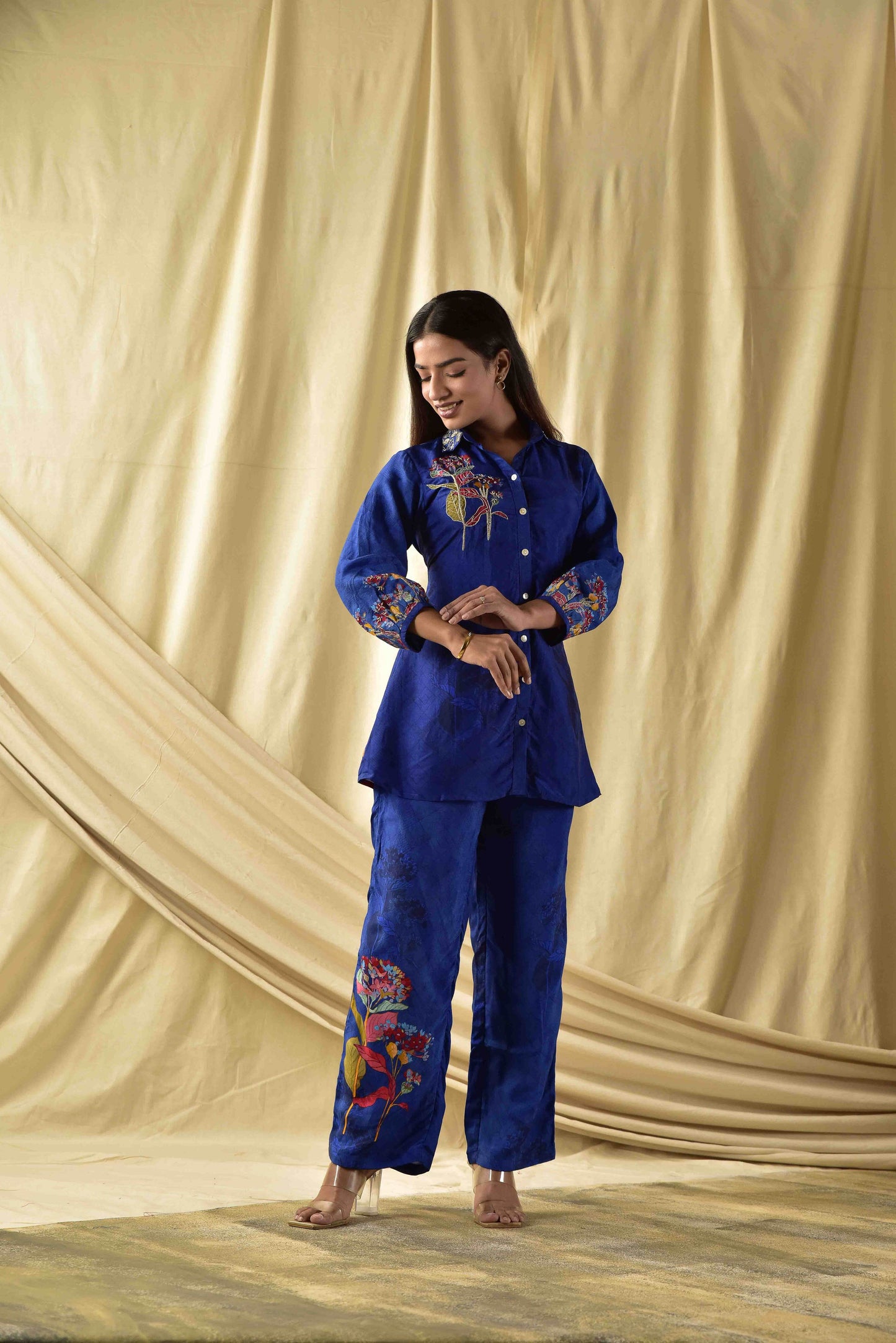 Royal Blue Co-ord Set