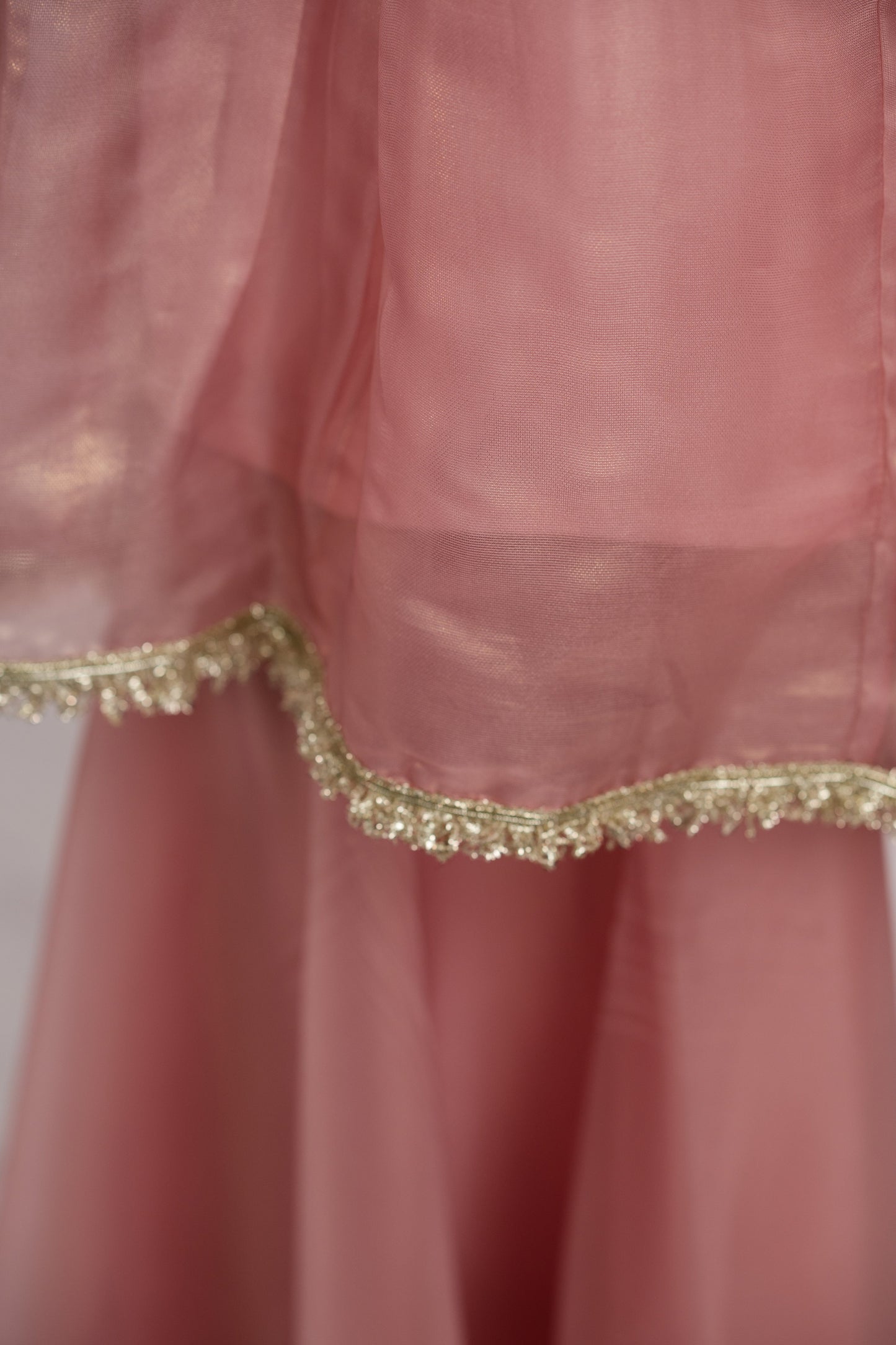 Baby Pink Princess Sharara Set