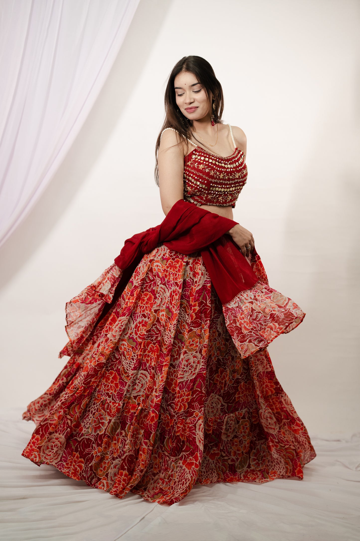 Phool Lehenga Set