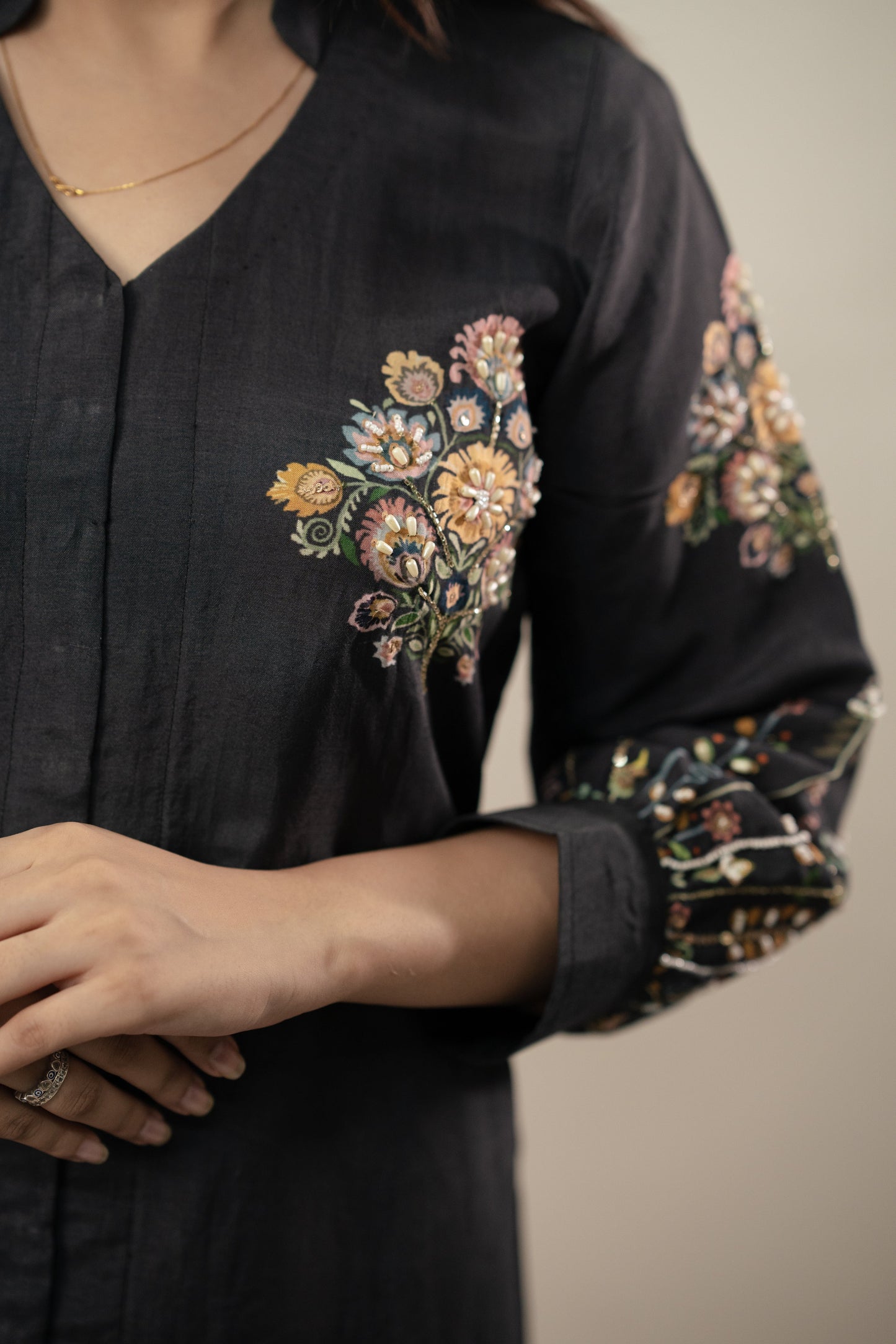 Black Baghicha Co-ord Set