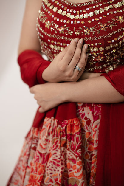 Phool Lehenga Set