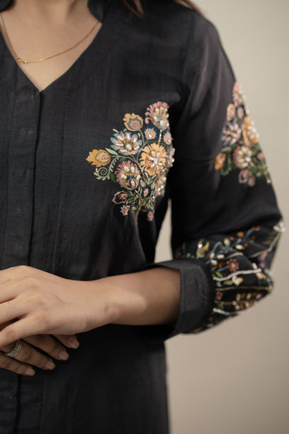 Black Baghicha Co-ord Set